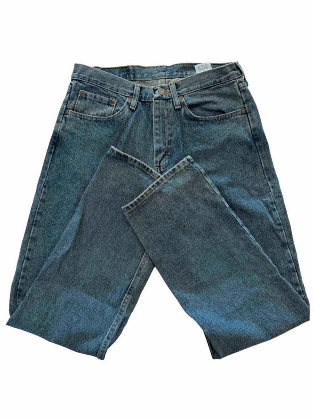 Wrangler Relaxed Fit Medium Wash Size 31 x 32 Jeans Denim Men’s NEW NWT B